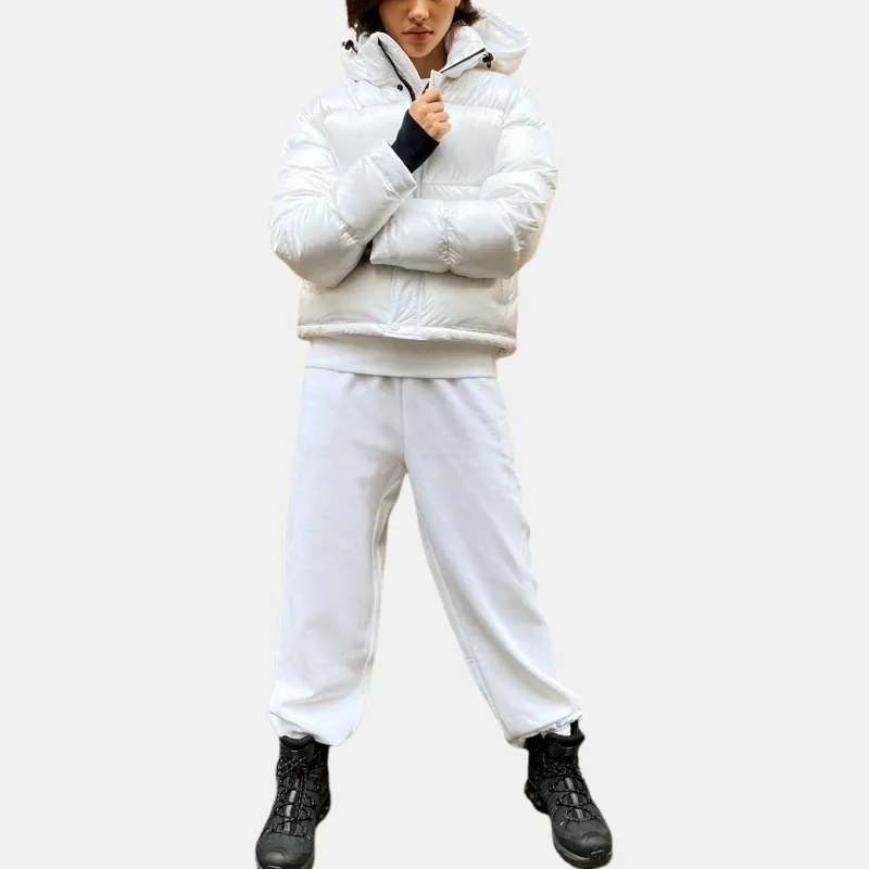 ARITZIA Tna The Super PuffTM Shorty Down Jacket Women's White/White-1