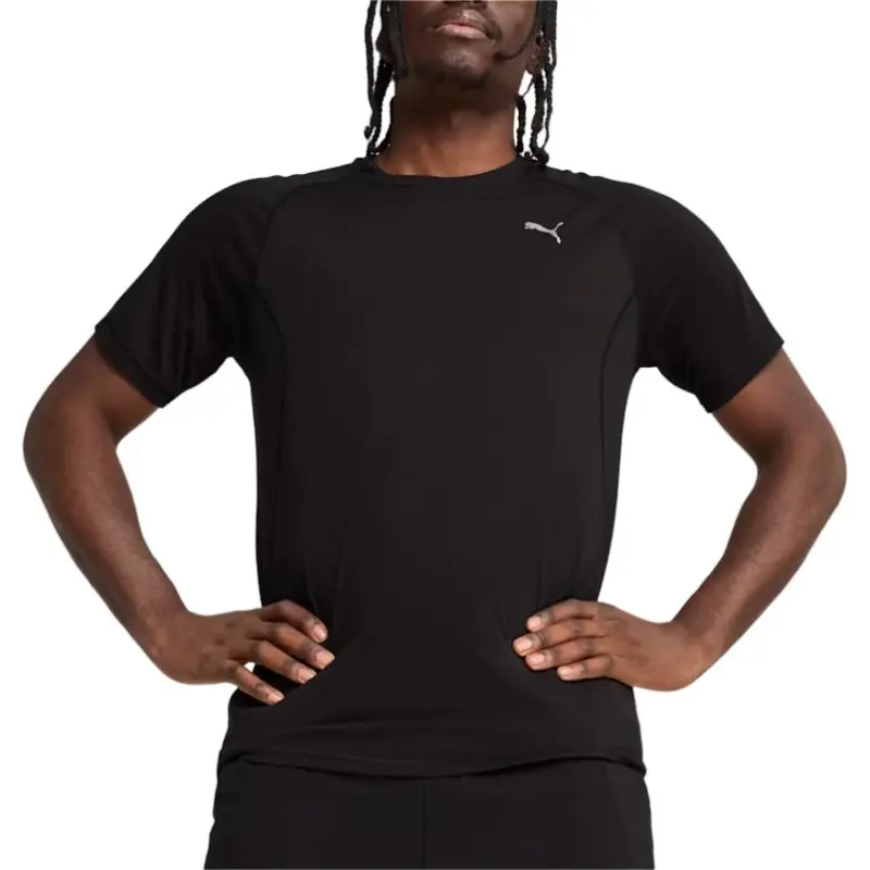 PUMA Camiseta Para Correr Con Combinación De Tres Tejidos Para Hombre Run Velocity-2