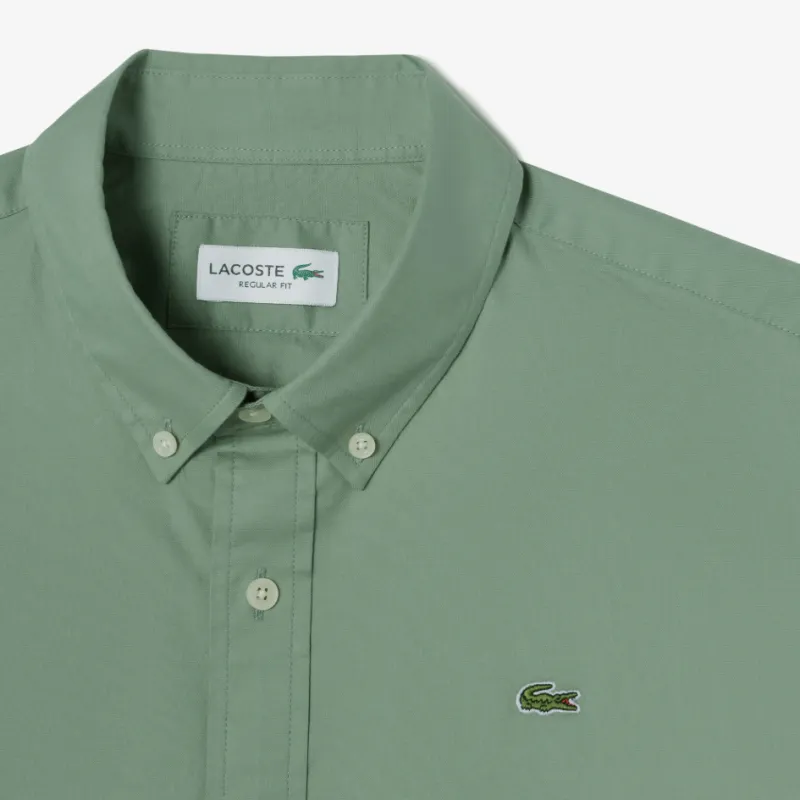 LACOSTE Shirts Men Green-3
