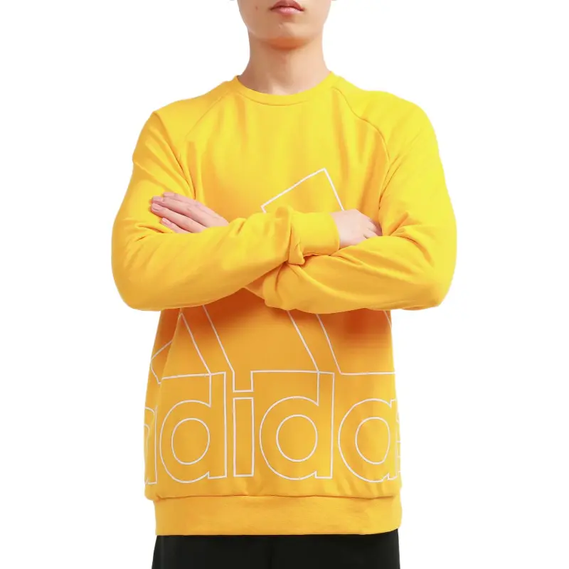 Adidas Sweatshirts Men Yellow-2