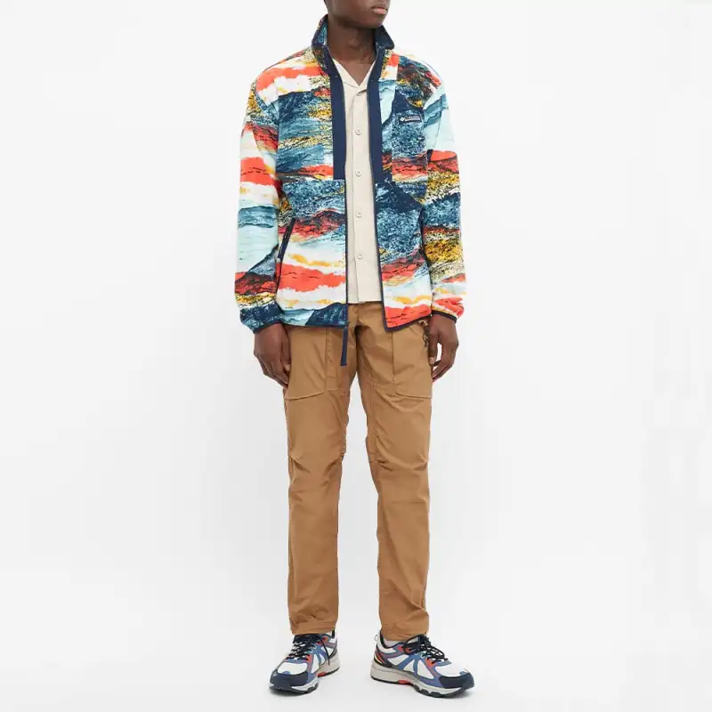 Columbia FW Fitted Moderate Jacket Spring And Autumn Men's Multicolor-1