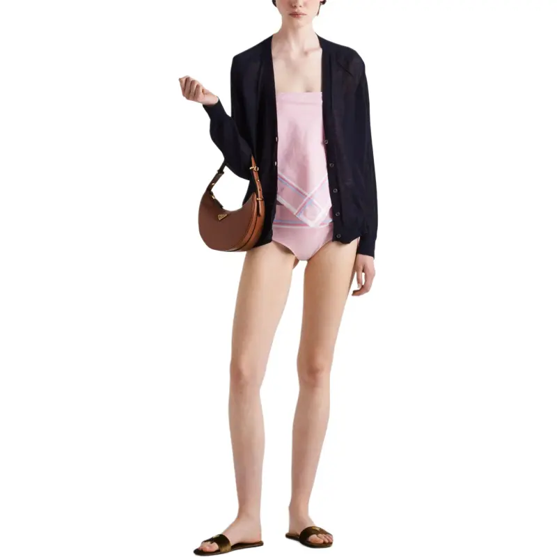 PRADA Swimming Shorts Women's Pink-1