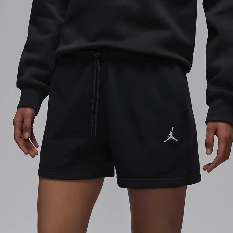 Jordan Brooklyn Fleece Casual Shorts Women's Black-2