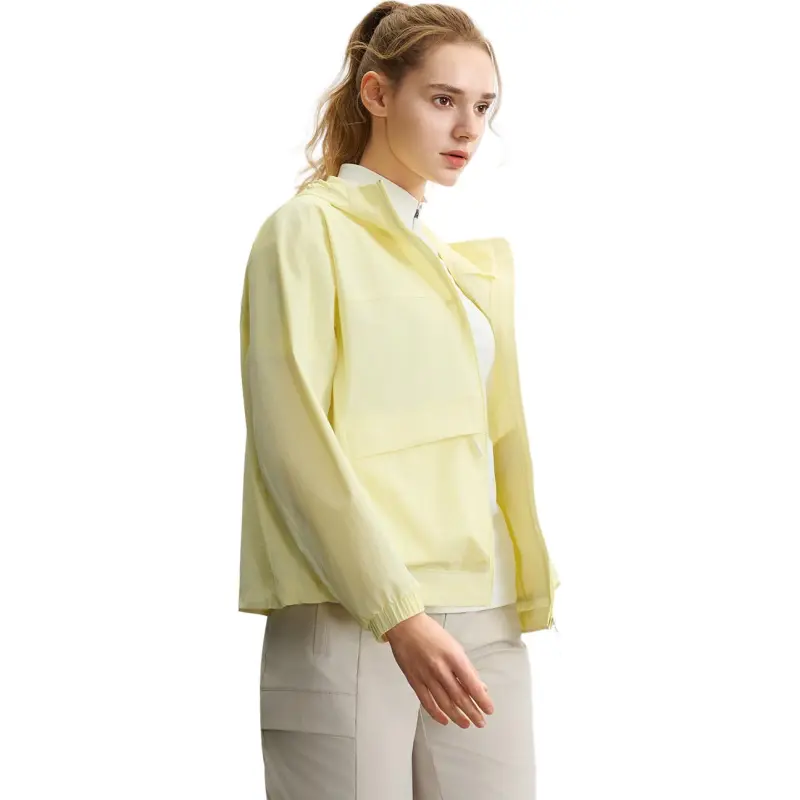 FILA Athletics Jacket Women's Tender Shoot Yellow YE-2