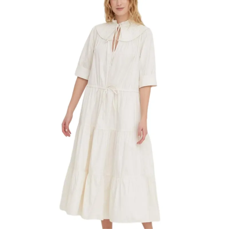 Polo Ralph Lauren Elia Tiered Midi Dress-2