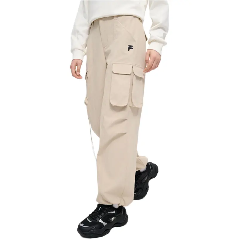 FILA FUSION Casual Pants Women's Bright Khaki-3