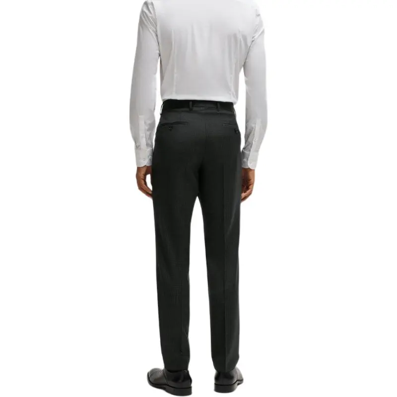 HUGO BOSS Business Suit Men's Black-6