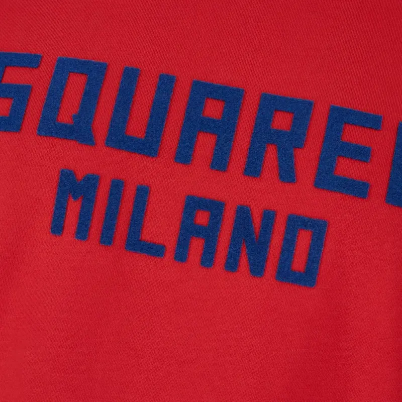 DSQUARED 2 Logo Printed Crewneck T Shirt-4
