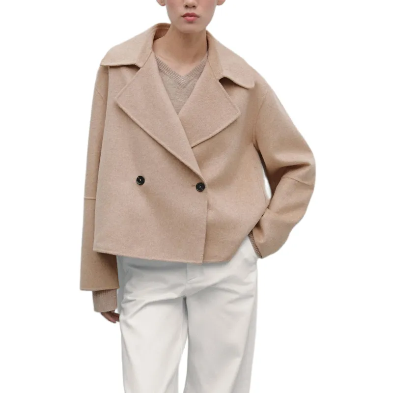 Massimo Dutti Jackets Coats Women's Brown-4
