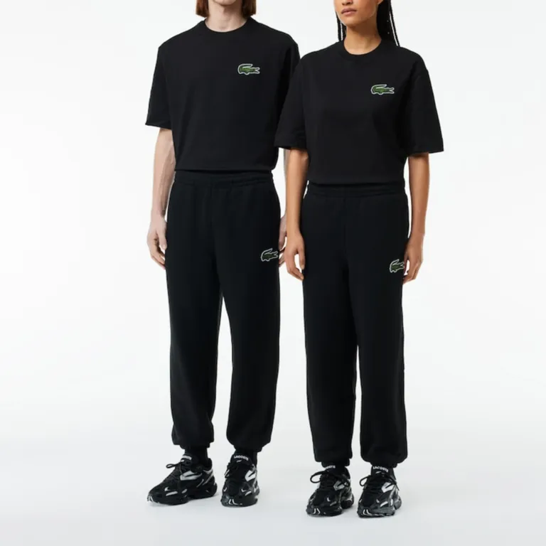LACOSTE Casual Pants Men's Black-1