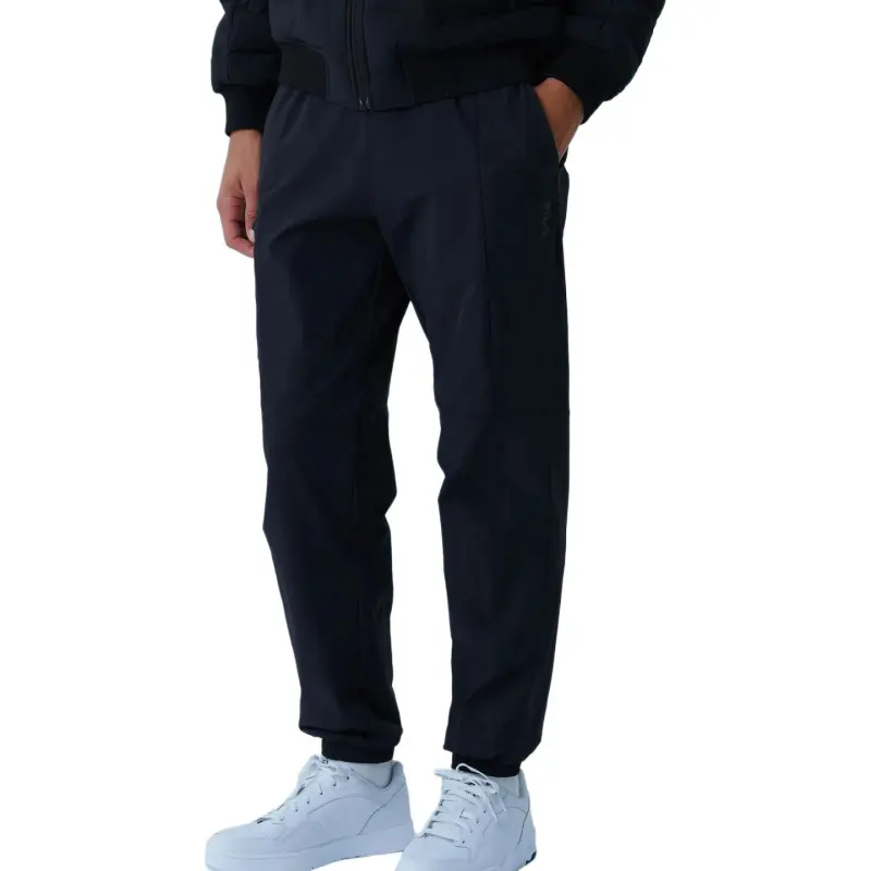 FILA Knitted Sports Pants Women's Black-2