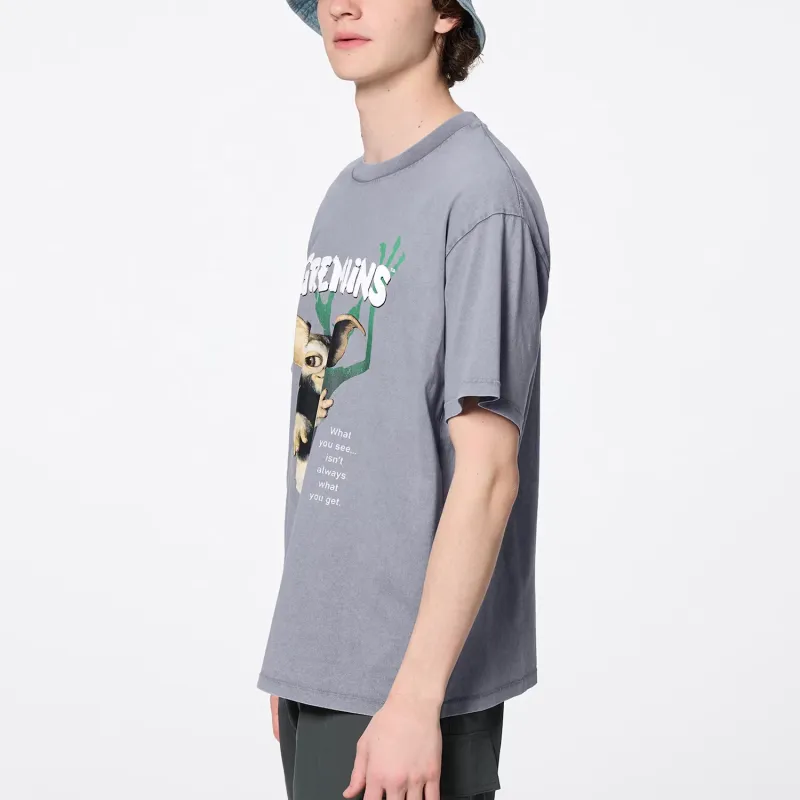 GU x XIAOJINGLING,LIANMINGKUAN SS25 T Shirt Men's Gray-3
