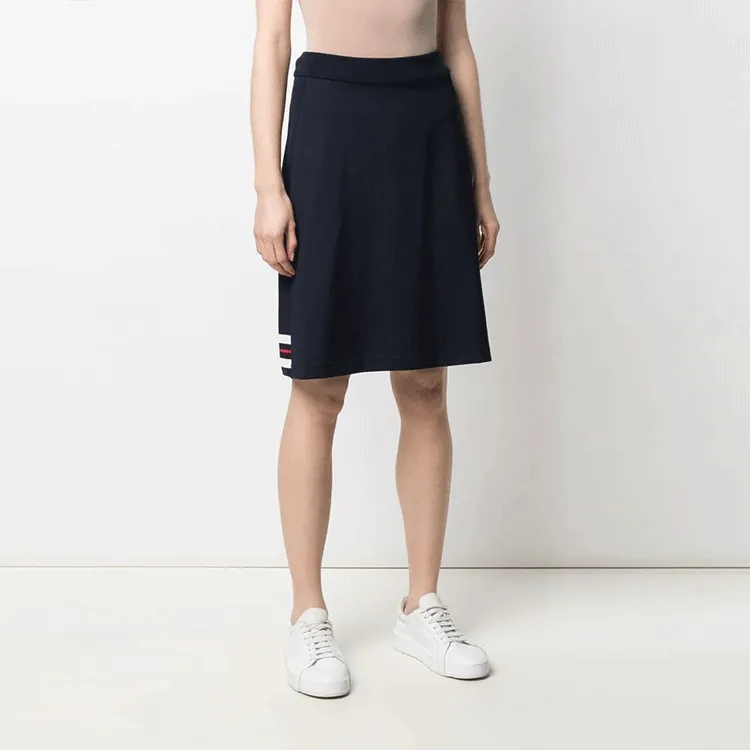 THOM BROWNE· Casual Long Skirt Women's Dark Blue-2