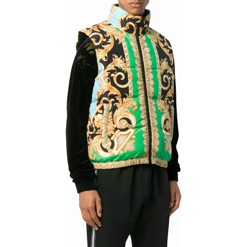 VERSACE Vests Men Black-3