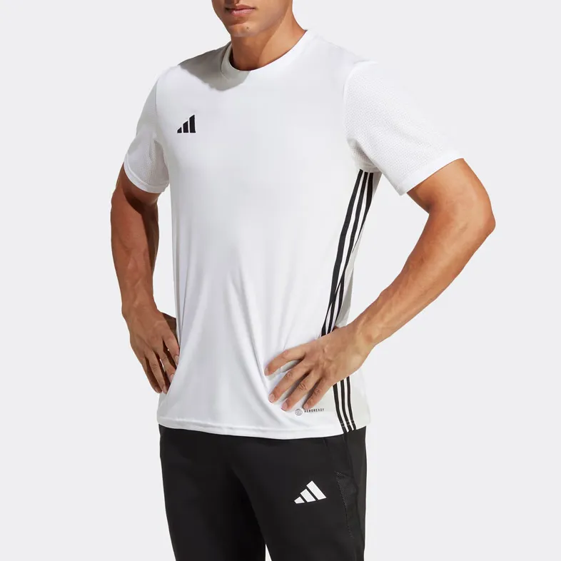 Adidas T Shirts Men White-1