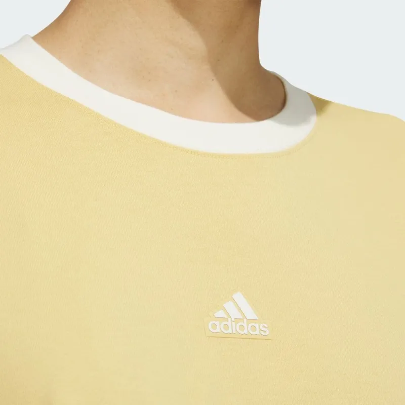 Adidas Sportswear Collection T Shirt Women's Yellow-4