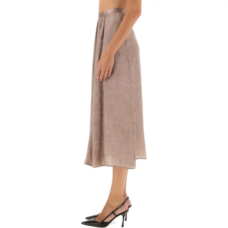 KITON Pleat detail Midi Skirt-2