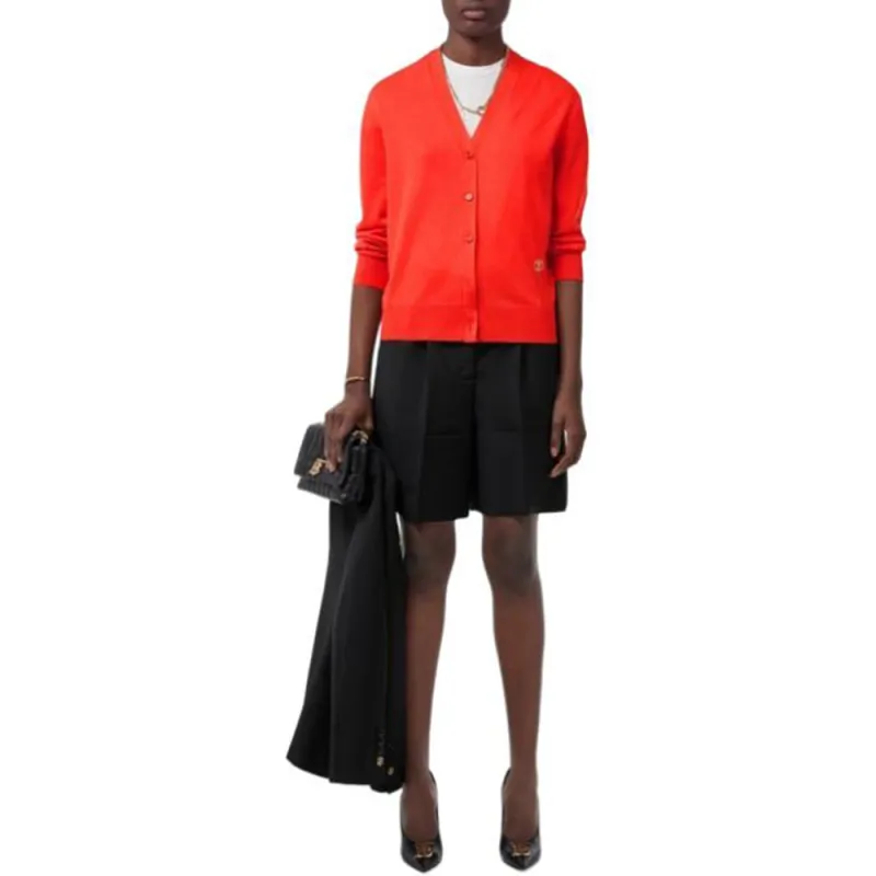 Burberry FW22 Knitwear Women's Red-1