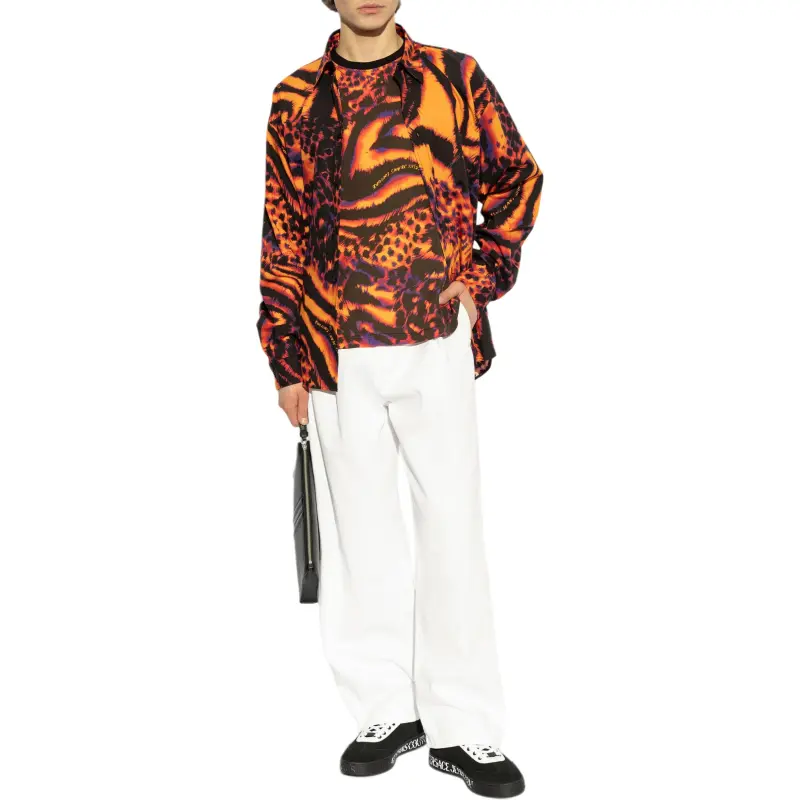 VERSACE JEANS COUTURE Graphic Print Crewneck T Shirt-3