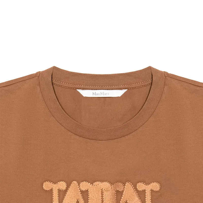 MaxMara T-Shirts Women's Brown - POIZON