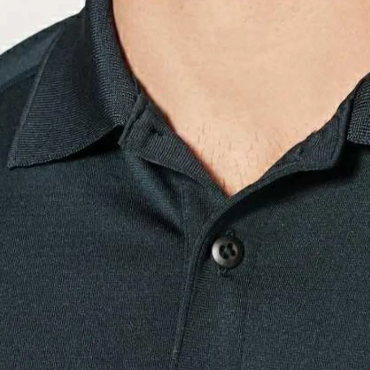 Lululemon Metal Vent Tech Polo Shirt Men's Navy Blue-4