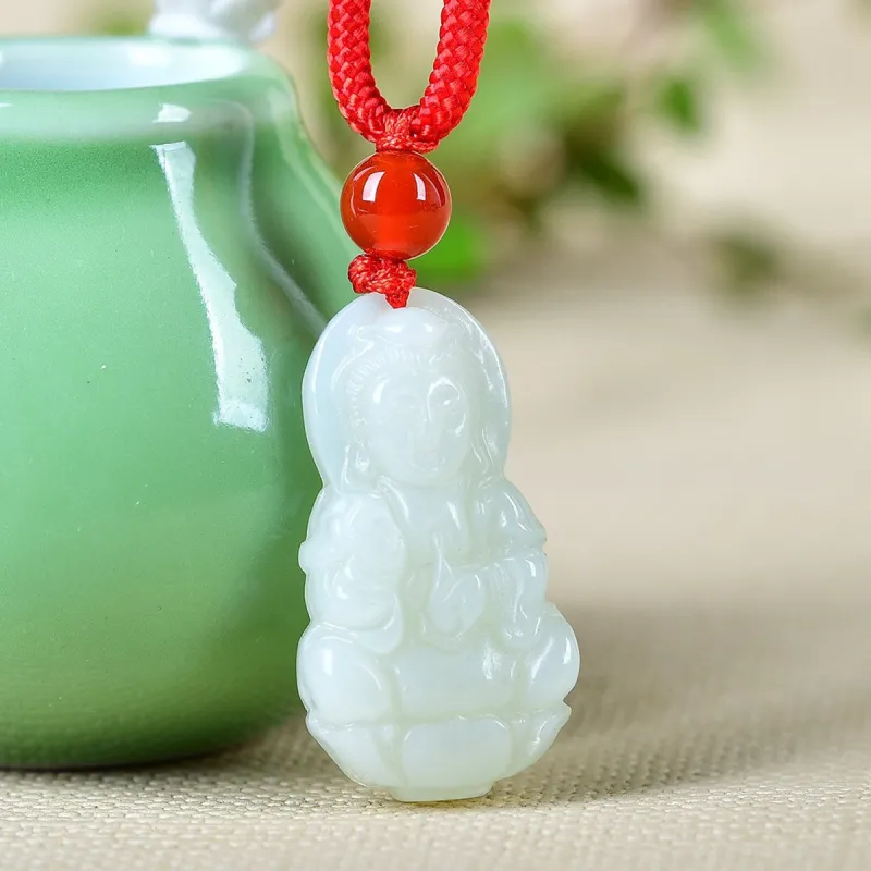 TAMINA Pendants White Jade Men's-3