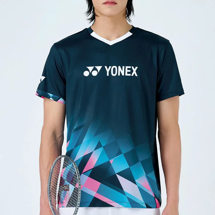 YONEX T Shirts Men Turquoises-2