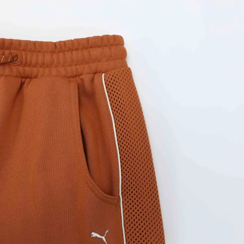 PUMA x PHANTACI T7Knit Casual Pants Women's Maple Syrup-2