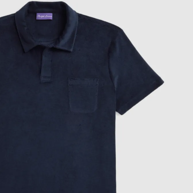 Ralph Lauren Purple Label Polo Shirt Men's Dark Blue-1