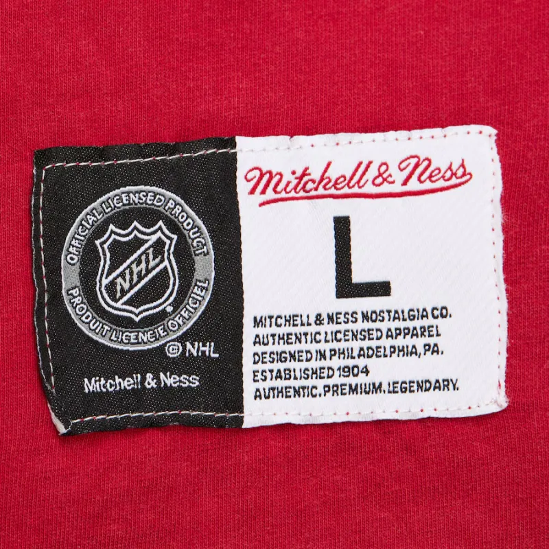 Mitchell & Ness x NHL T Shirt Men's Scarlet-2