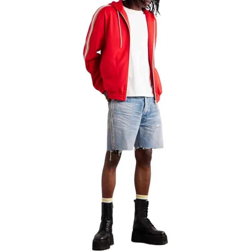 CELINE Denim Shorts Men Sky Blue-2