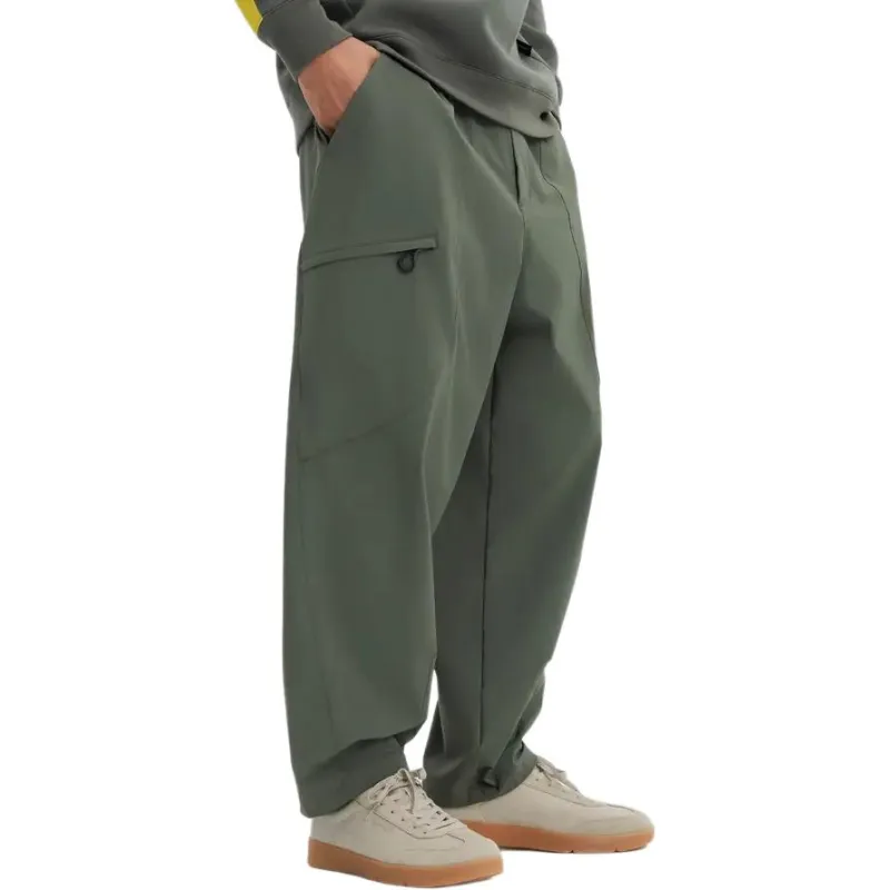 DECATHLON Casual Pants Men's Khaki Green-3