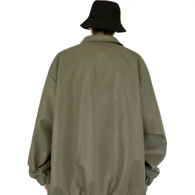 FOR FEAR THAT Leather Jacket Unisex-6