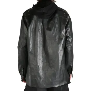 RICK OWENS Leather Outershirt