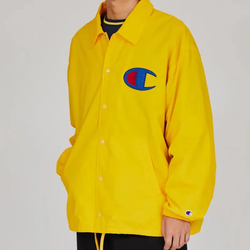 Champion Action Style Jackets Unisex Yellow-1