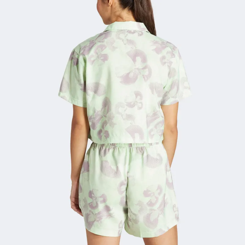 Adidas Polo Shirt Women's Green-1