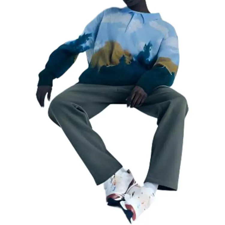 Kith Needles Mohair Spruce Polo-2