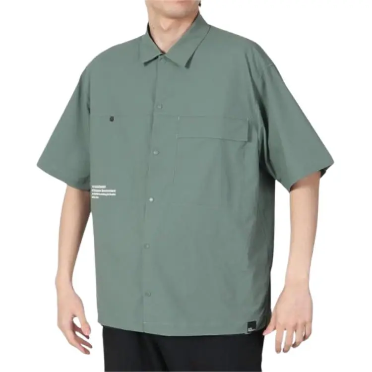 Jack Wolfskin Shirt Men's Green-5
