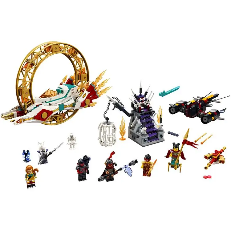 LEGO Little Monkey King Collection Monkie Kid Characters Ne Zha Building Blocks 929 80034-1