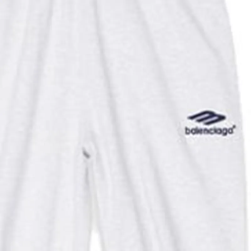 Balenciaga Knitted Sweatpants Men White-4