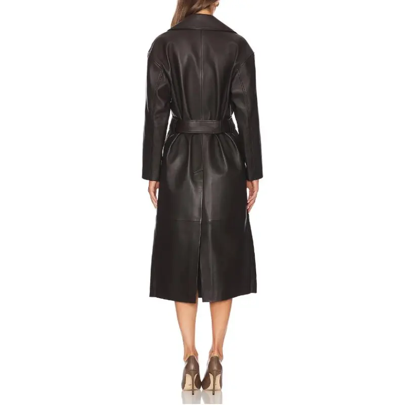 A.L.C. Trench Coat Women's Dark Brown-1