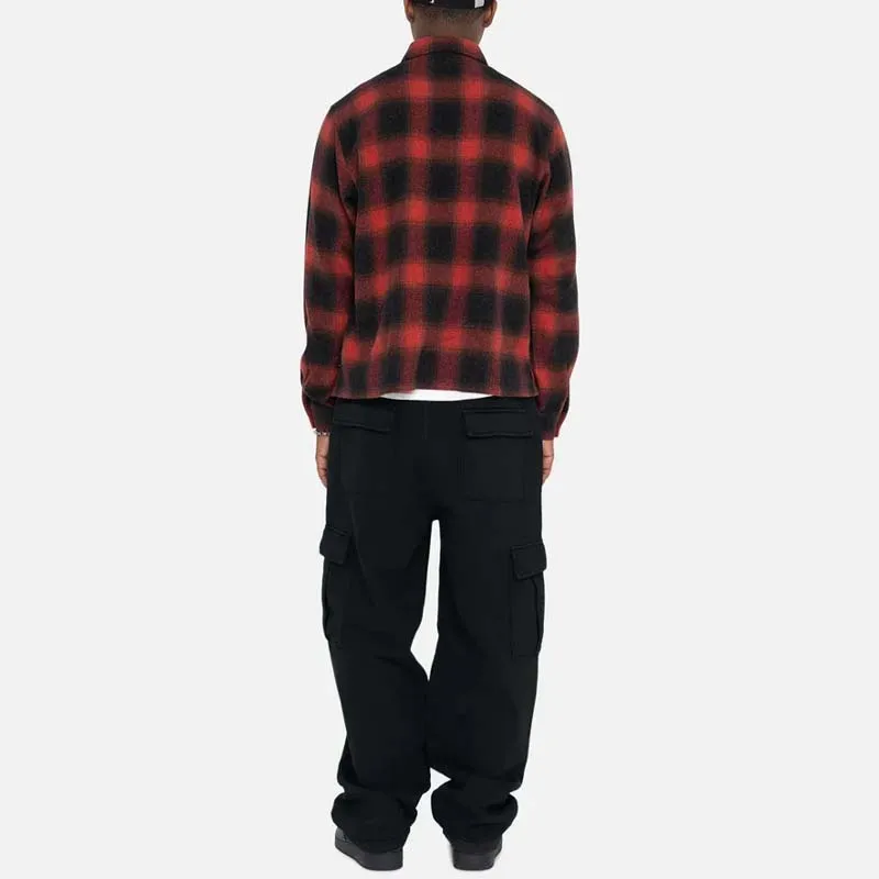 Stussy Hank Plaid Zip Shirt-7