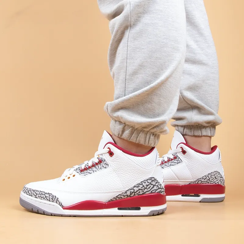 Jordan 3 Retro Cardinal GS-2
