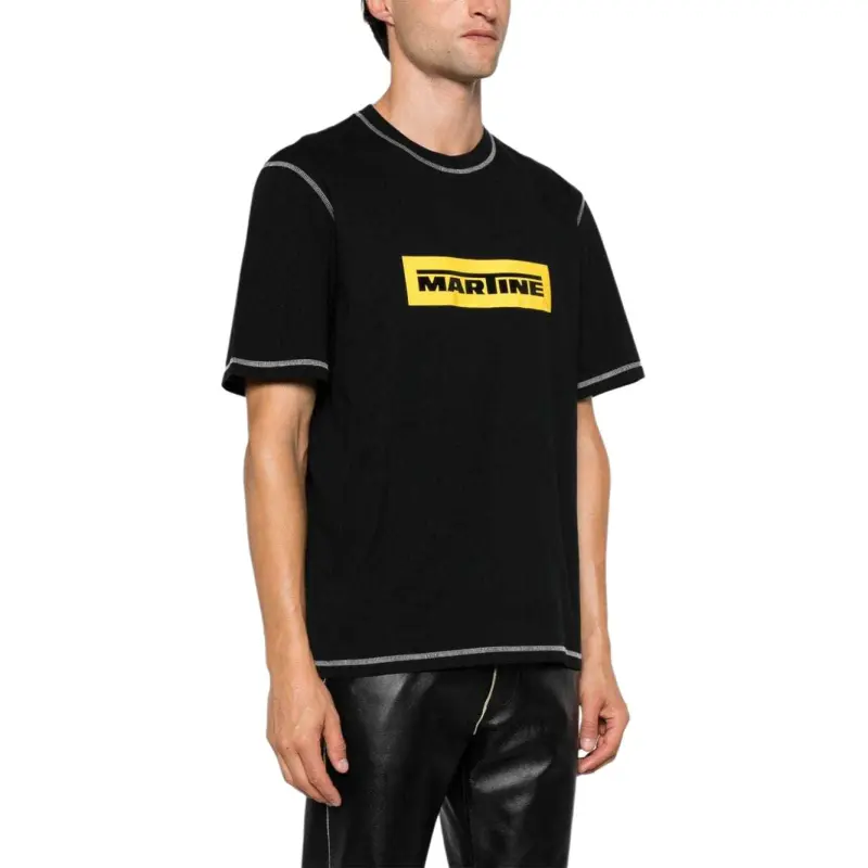 Martine Rose Raglan Shrunken T Shirt-1