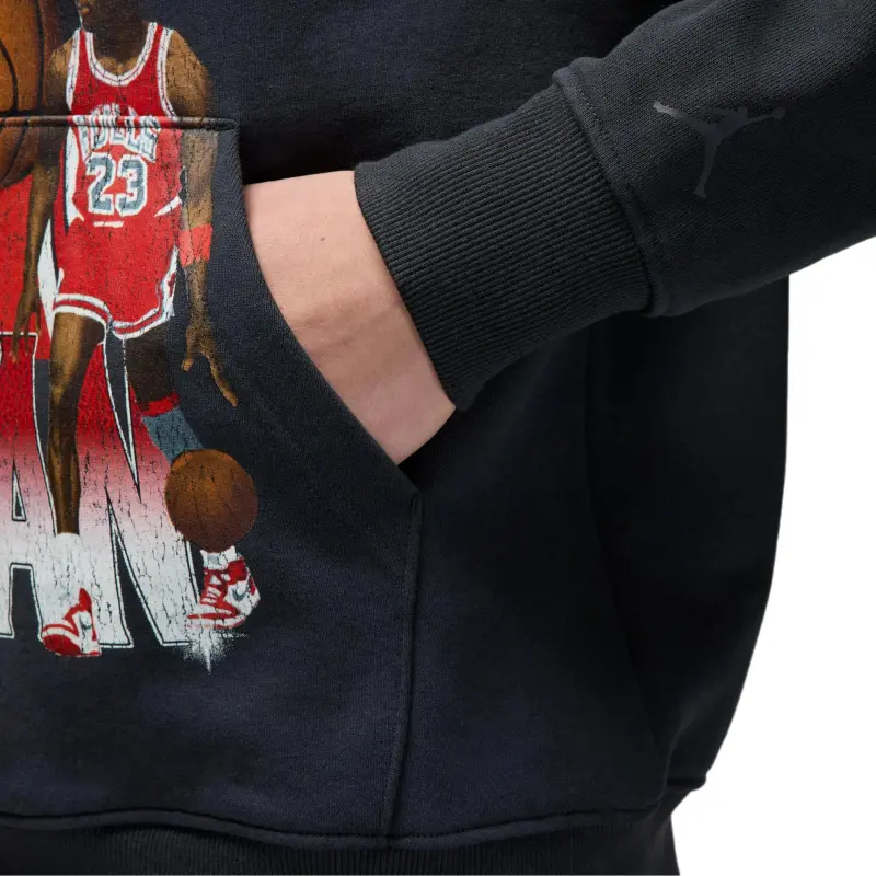 Jordan Flight Fleece Men's Graphic Pullover Hoodie-5