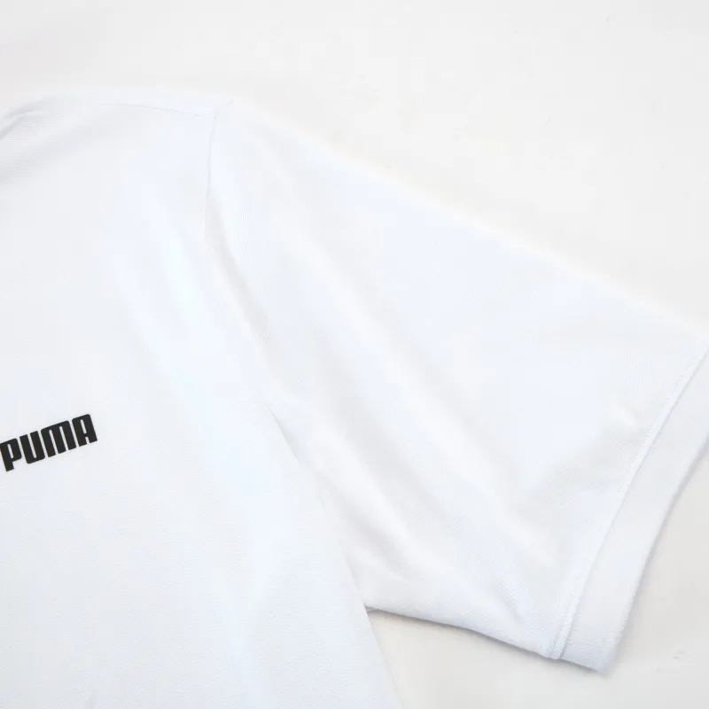PUMA Polo Shirts Men White-5