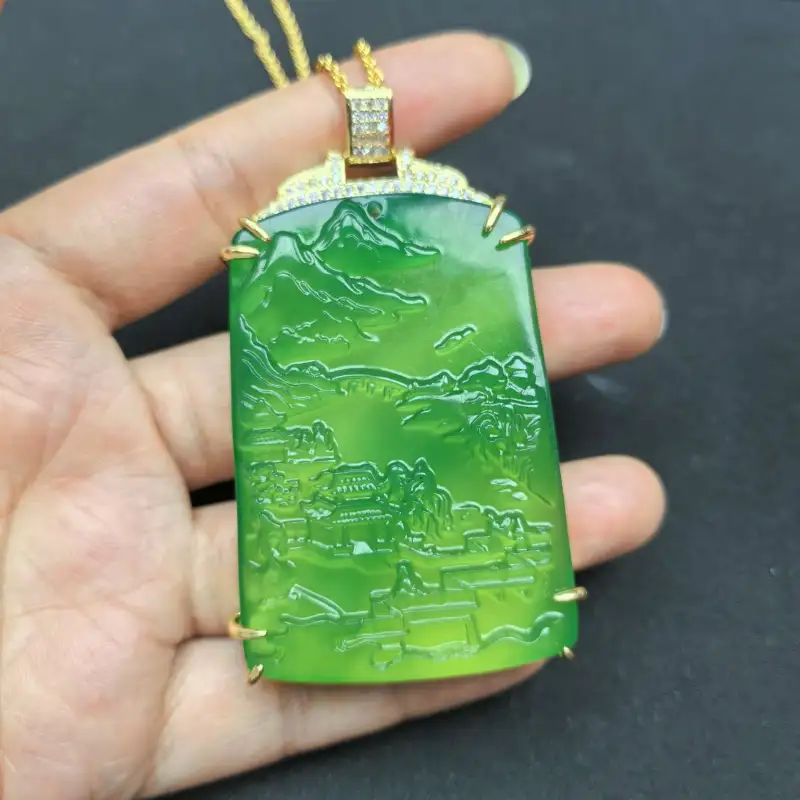 Gifts Jade Necklaces Unisex-6