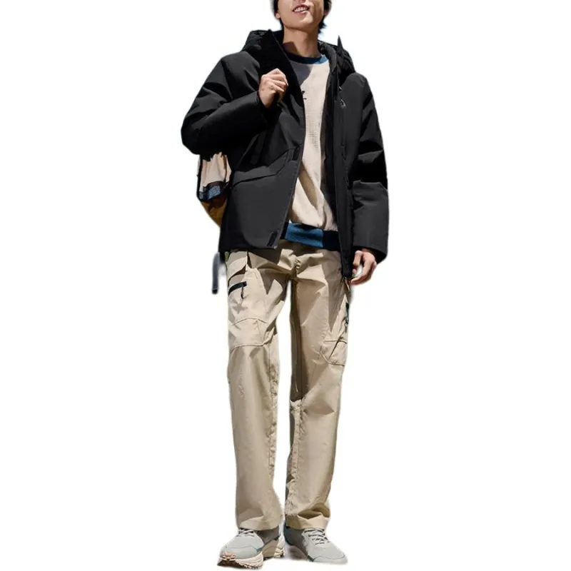361° Down Jacket Men's Super Black-1