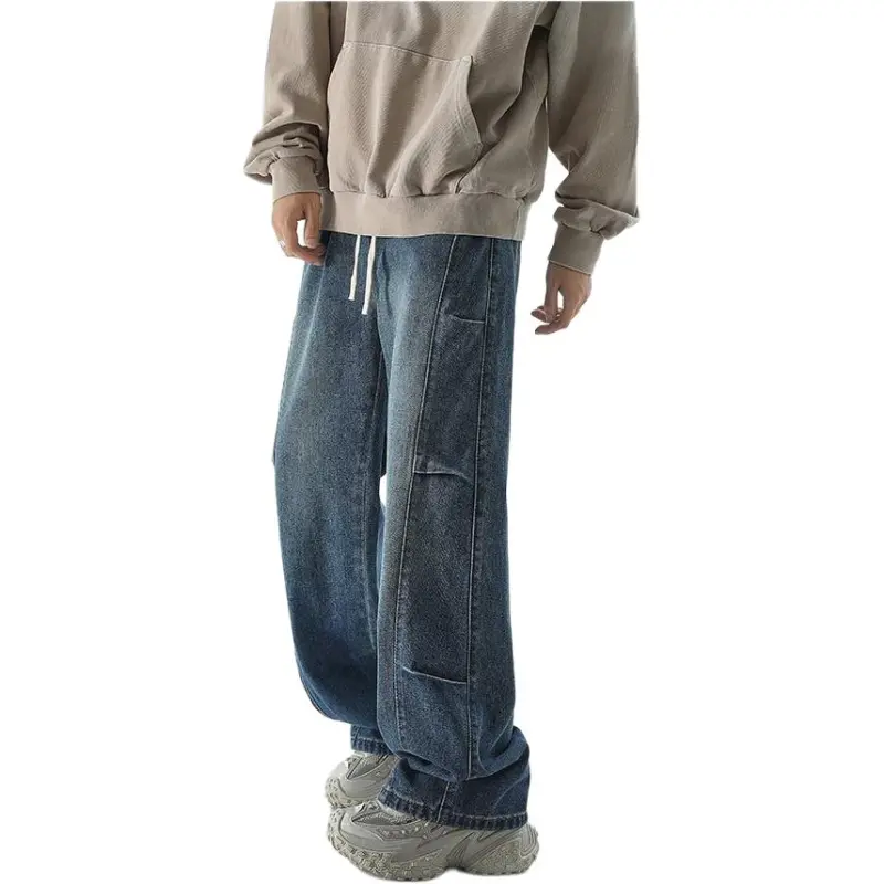 POLAR BEAR Jeans Unisex Distressed Gray-8