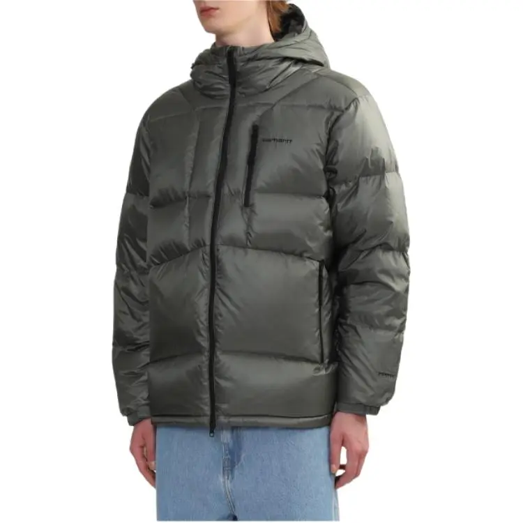 Carhartt WIP FW24 Down Jacket Men's Charcoal Gray-3